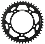 Supersprox Rear Edge Sprocket Steel 45t-525 Blk Hay/Suz/Tri 109-179245