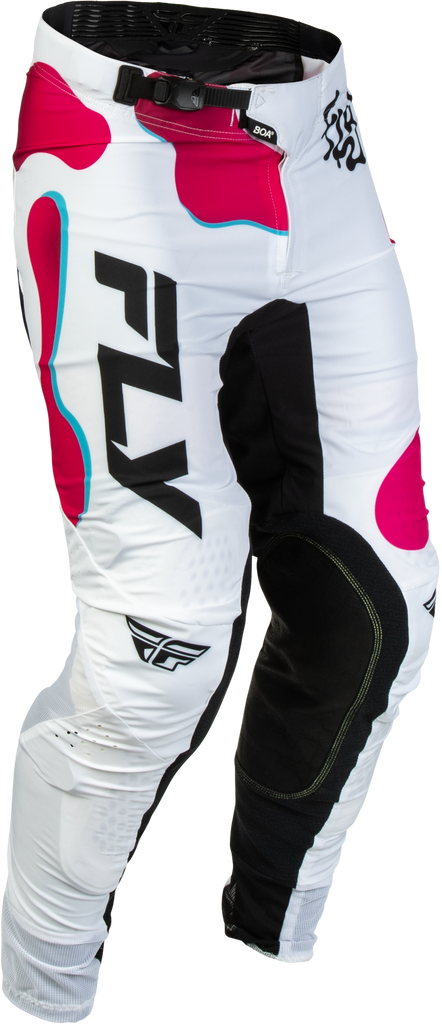 Lite Vibe Pants White/Pink/Blue Sz 32