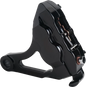 4 Pist Rear Caliper Kit Black Dyna 06 07