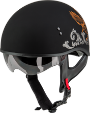Load image into Gallery viewer, Hh 65 Corvus Helmet Matte Black/Silver/Orange 2x
