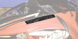 SLP Powder Snow Pre Filter for air filters, showing the white foam and mesh construction designed to capture dust and debris.