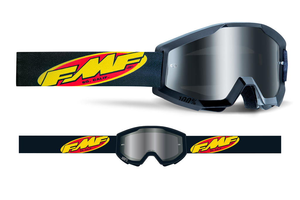 Powercore Sand Goggle Core Black Smoke Lens