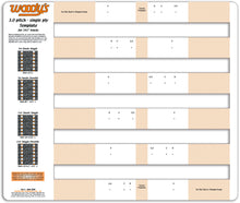 Load image into Gallery viewer, Studding Template 3.0" Pitch Single Ply