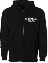Load image into Gallery viewer, Speed &amp; Style Zip Hoodie Black Xl