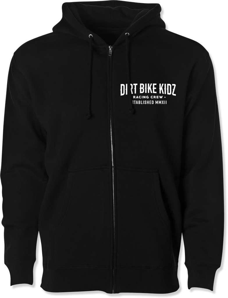 Speed & Style Zip Hoodie Black Sm