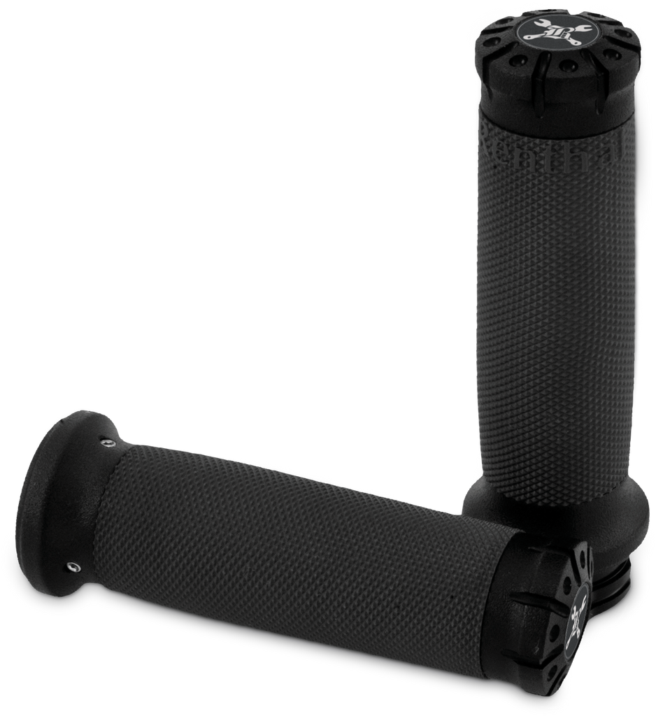 Hawk Billet Handle Grip Set Dual Cable