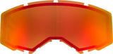 Fly Racing Dual Lens W/O Vents Adult Red Mirror/Brown 37-5445