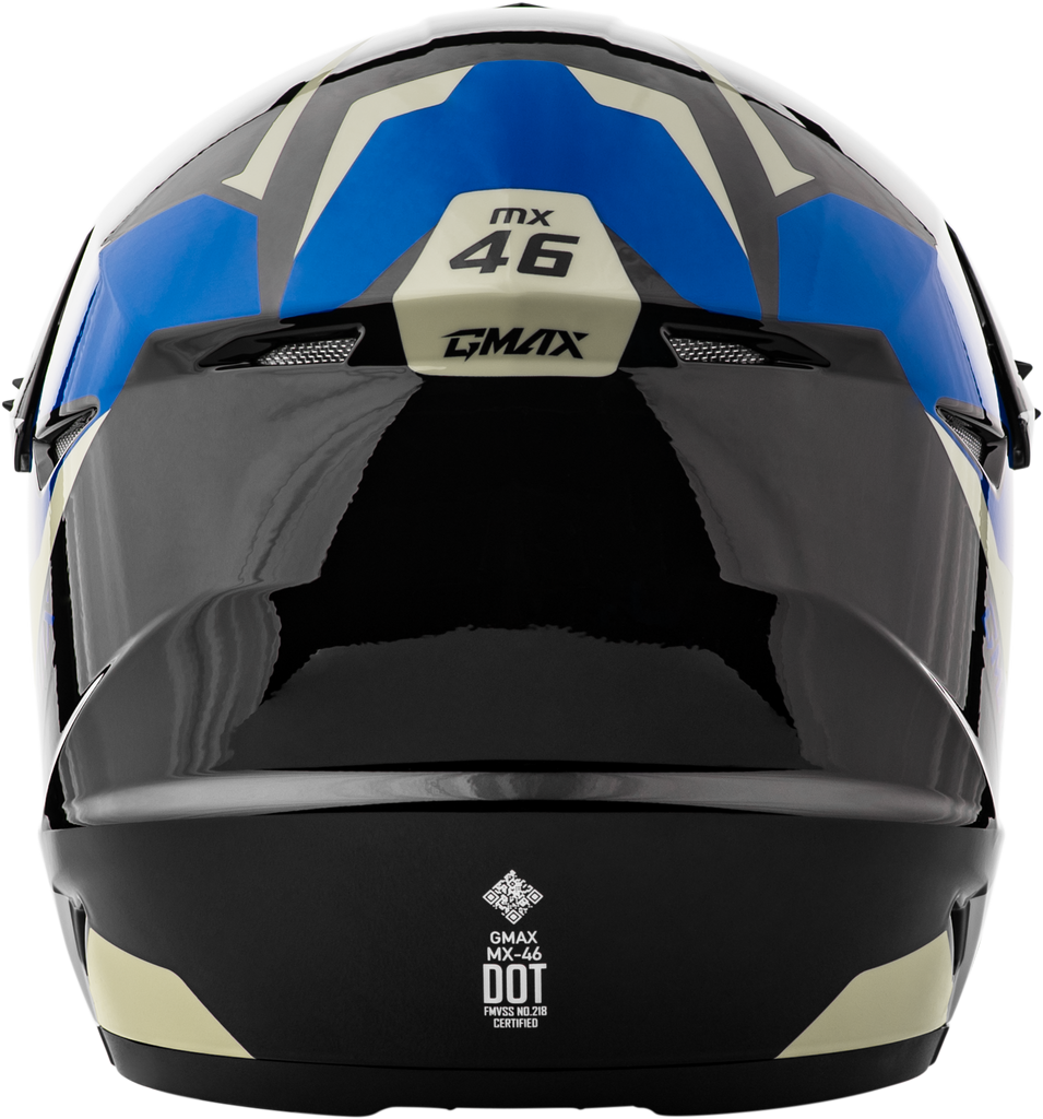 Mx 46 Cyclus Hemet Black/Blue 2x