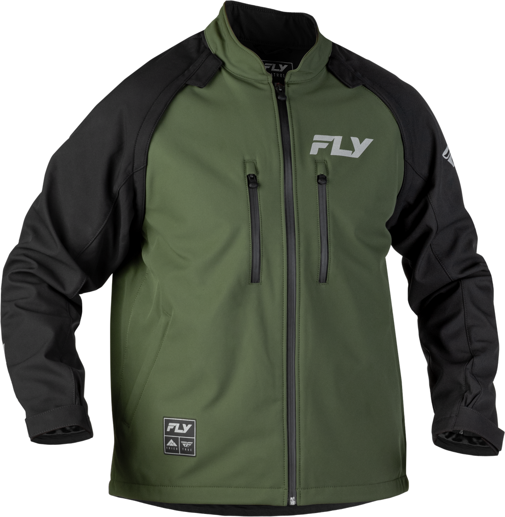 Patrol Jacket Forest Green/Black Lg
