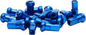 Spoke Nipples Blue