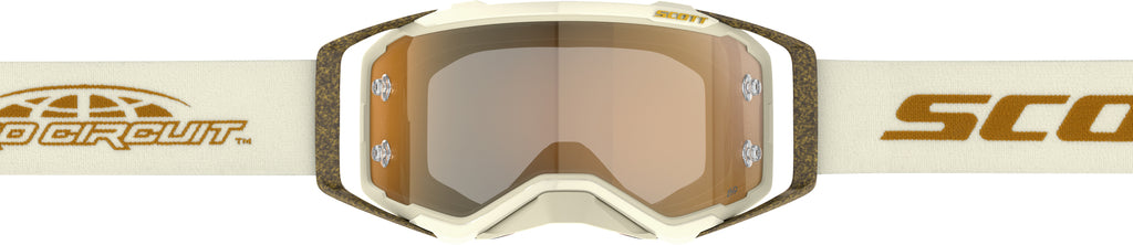 Prospect Pro Circuit Goggle Beige/Wht/Br Amp Gld Cr Wrks
