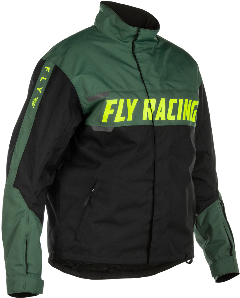 Outpost Float Jacket Green/Hi Vis/Black Small