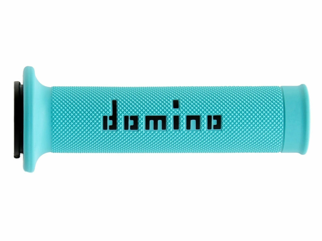Motogp Grips Cyan/Black Pair