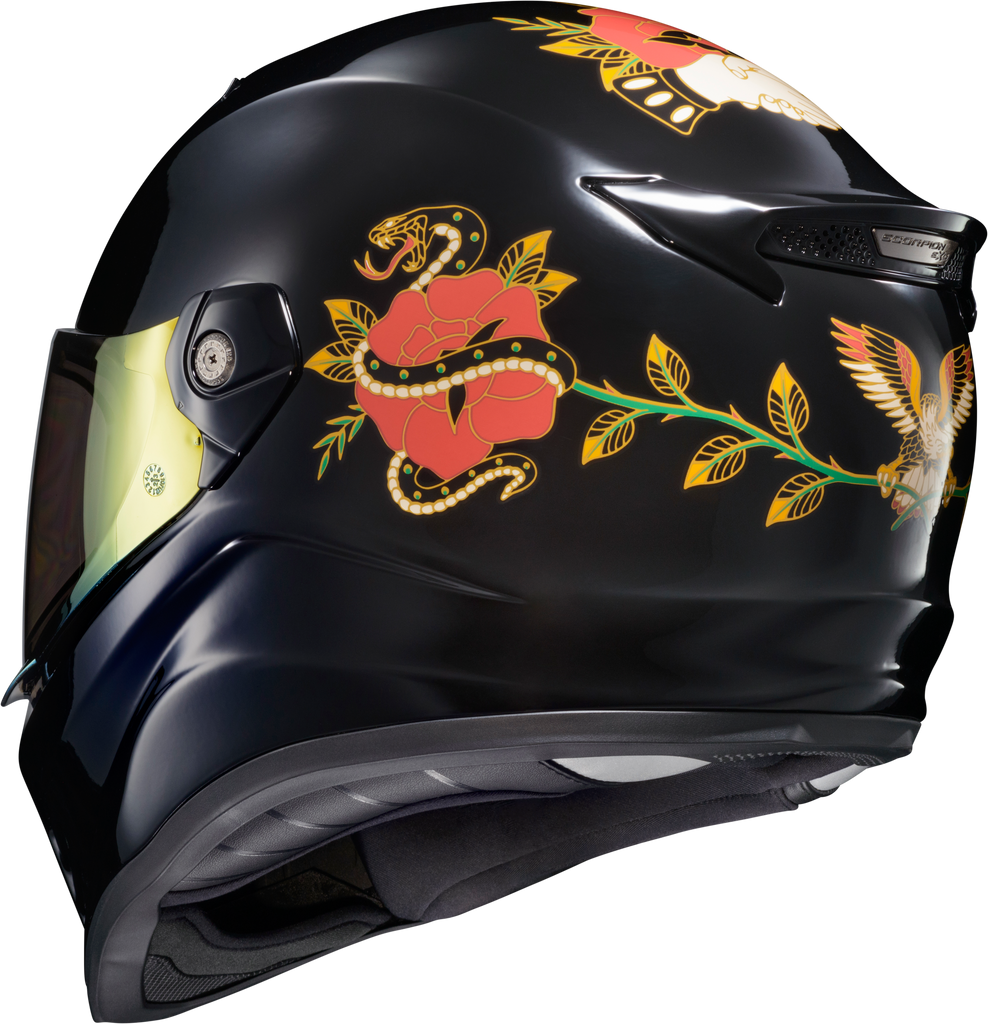 Covert Fx Full Face Helmet The Litas Gloss Black Md