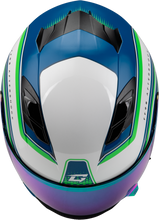 Load image into Gallery viewer, Ff 98 Aftershock Helmet White/Neon Green Xs