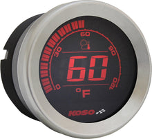 Load image into Gallery viewer, Hd 02 Series Gauge Kit Silver Bezel Oil Temp