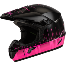 Load image into Gallery viewer, Youth Mx 46y Frequency Offroad Helmet Black/Pink Yl