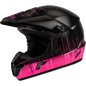 Youth Mx 46y Frequency Offroad Helmet Black/Pink Yl