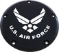 7   M8 Flt/Flh Derby Cover Air Force Black
