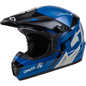 Mx 46 Compound Helmet Blue/Black/Grey Xl