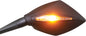 Apex M10 Mirrors W/Indicators Black Pr
