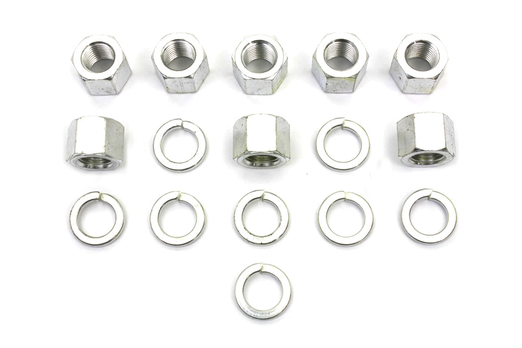 Zinc Plated Cylinder Base Nuts and Washers