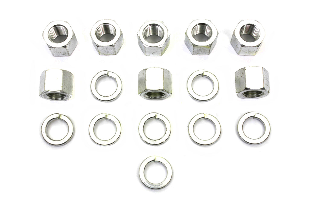 Cadmium Cylinder Base Nuts and Washers