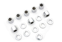 Load image into Gallery viewer, Chrome Stock Cylinder Base Nuts and Washers