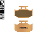 GALFER Brake Pads Sintered Fd114g1396 17-114H