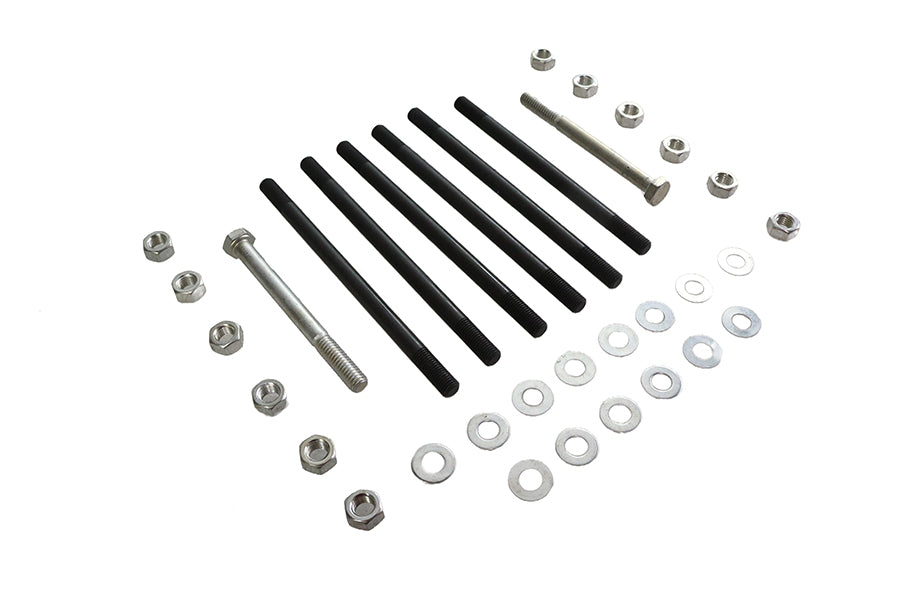 Cadmium Stock Engine Case Bolt Kit