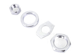 Zinc Rear Axle Nut and Lock Kit