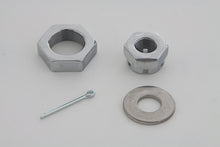 Load image into Gallery viewer, Chrome Front Axle Nut Kit