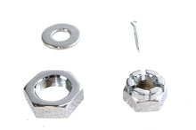 Load image into Gallery viewer, Chrome Front Axle Nut Kit
