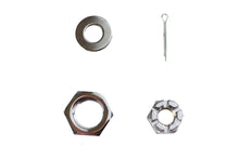Load image into Gallery viewer, Chrome Front Axle Nut Kit