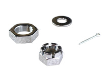 Load image into Gallery viewer, Chrome Front Axle Nut Kit