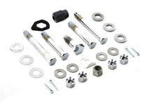 Load image into Gallery viewer, Chrome Upper and Lower Motor Mount Bolt Kit