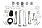 Cadmium Upper and Lower Motor Mount Bolt Kit