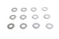 Chrome Flat Washer 1/4 inch Inner Diameter