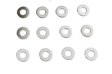 Load image into Gallery viewer, Chrome Flat Washer 1/4 inch Inner Diameter
