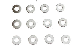 Chrome Flat Washer 1/4 inch Inner Diameter