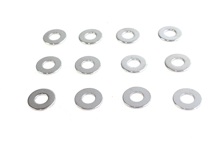 Chrome Flat Washer 1/4 inchID