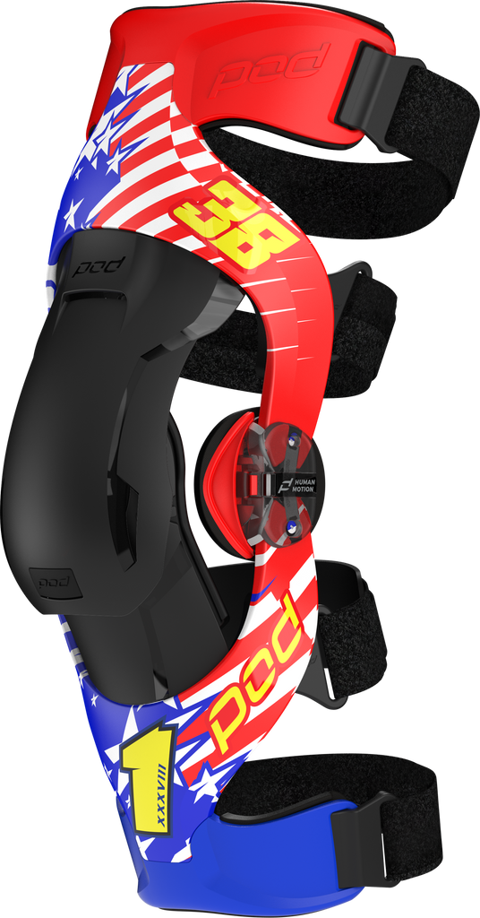 K4 2.0 Le Knee Brace (Pr) Danger Boy V2 Xs/Sm