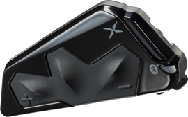 EXOCOM Exocom Link 1c Bluetooth communicator dual pack with compact design and microphone for hands-free calls and audio streaming.