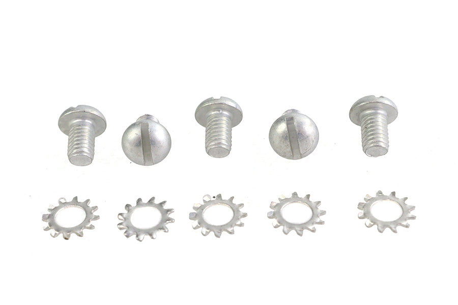 Cadmium Wheel Hub Star Screws