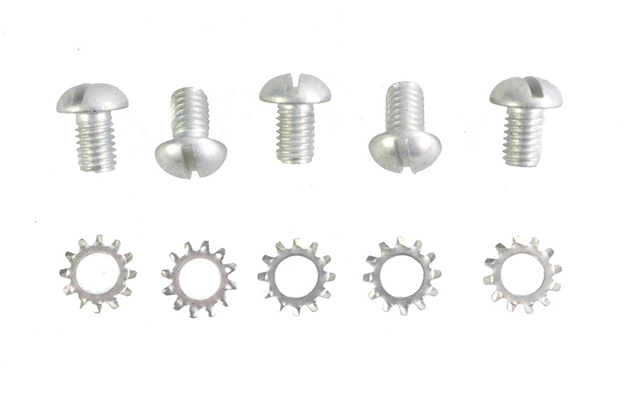 Cadmium Wheel Hub Star Screws