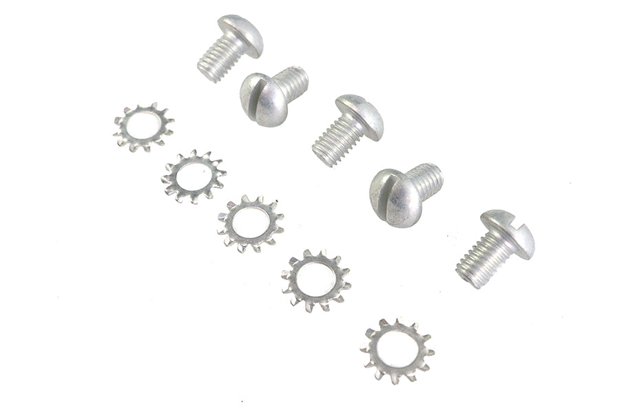 Cadmium Wheel Hub Star Screws