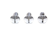 Load image into Gallery viewer, Chrome Left Side Oval Head Screws