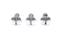 Chrome Left Side Oval Head Screws