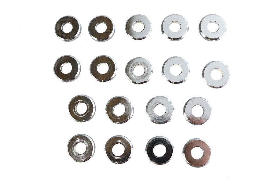 Chrome Aluminum Head Washers