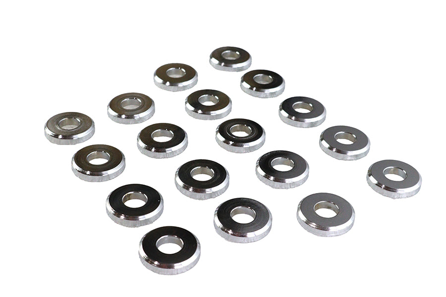 Chrome Aluminum Head Washers